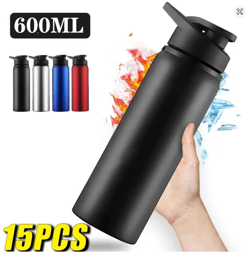 Portable Stainless Steel Bicycle Water Bottle – Durable Outdoor Cycling Sports Bottle