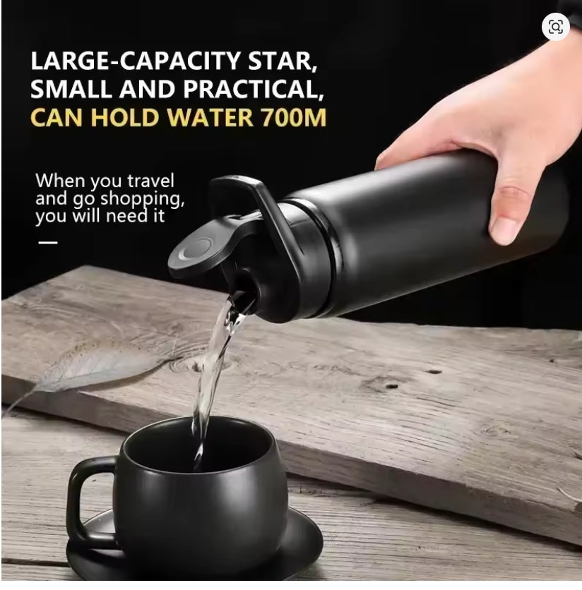 Portable Stainless Steel Bicycle Water Bottle – Durable Outdoor Cycling Sports Bottle