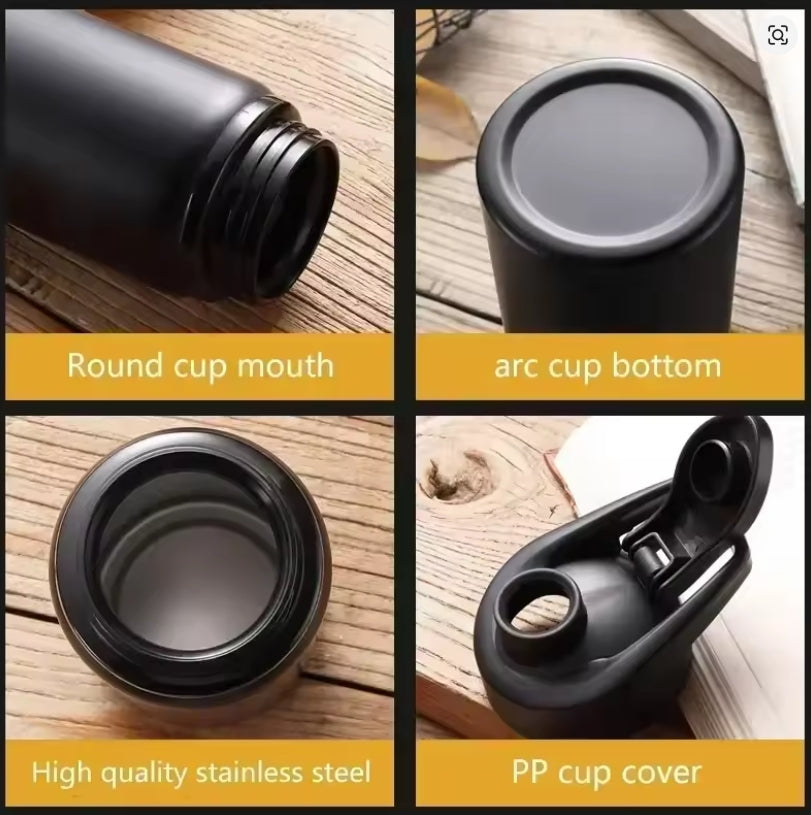 Portable Stainless Steel Bicycle Water Bottle – Durable Outdoor Cycling Sports Bottle