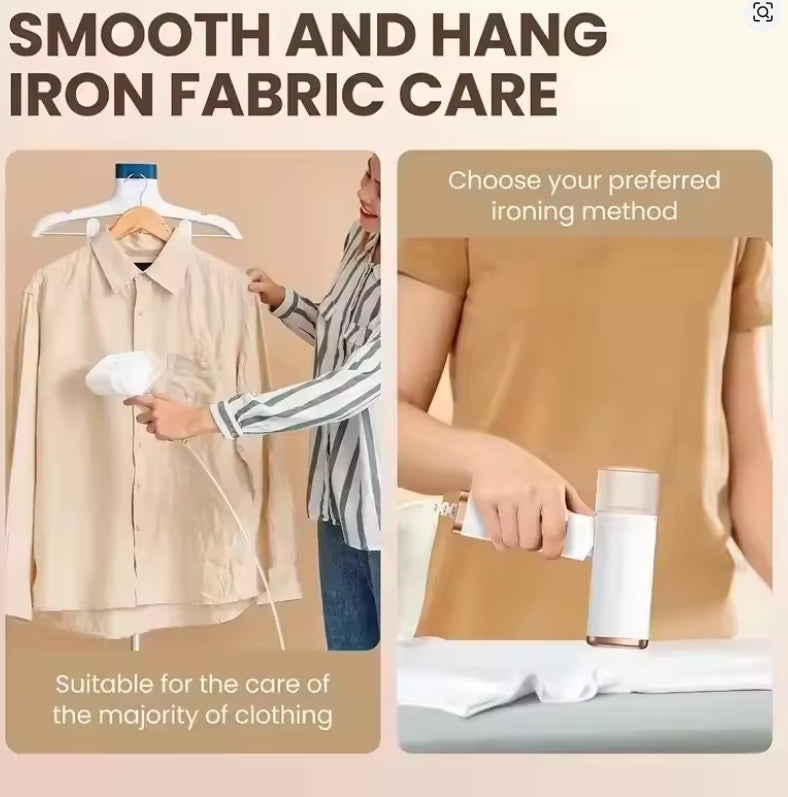 Portable Foldable Garment Steamer 1000W | Handheld Clothes Steamer with 120ml Water Tank