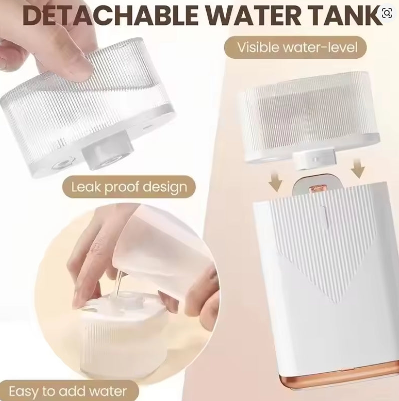 Portable Foldable Garment Steamer 1000W | Handheld Clothes Steamer with 120ml Water Tank