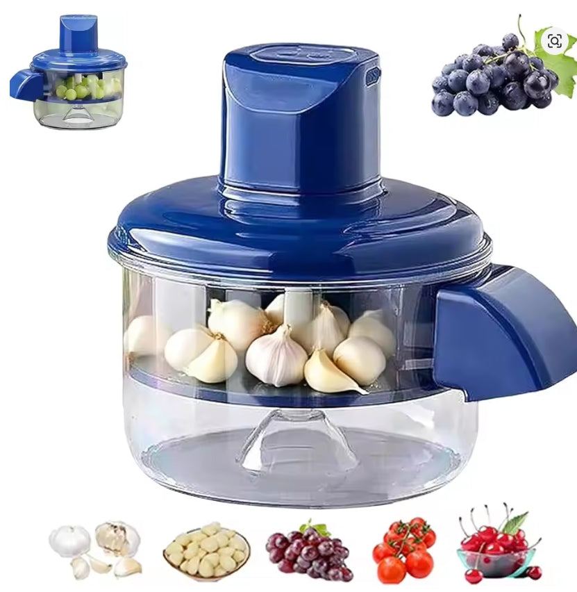 Rechargeable Electric Fruit & Vegetable Peeler | Portable Automatic Peeling Tool for Grapes, Cherry Tomatoes & Garlic