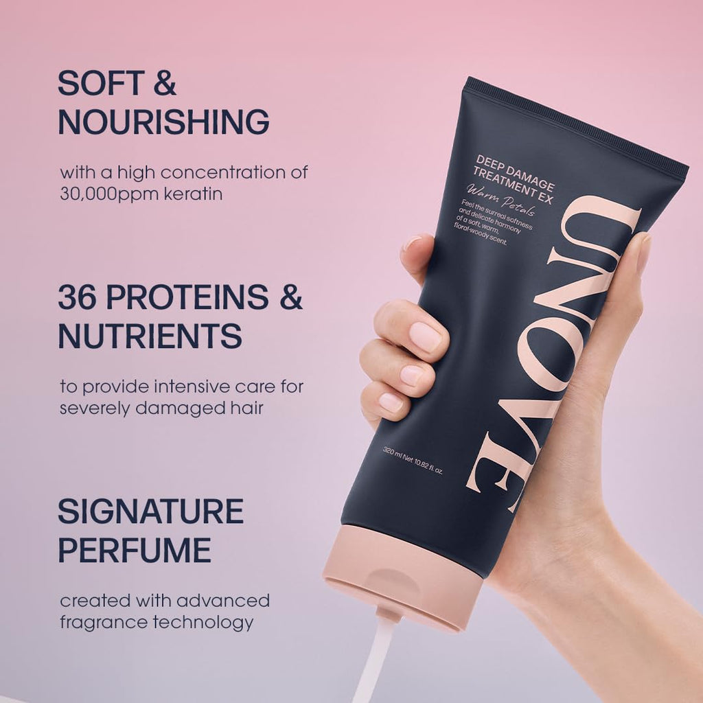 Deep Damage Hair Treatment Mask Ex 320 ml/10.82fl.oz | Premium Nourishing Hair Mask