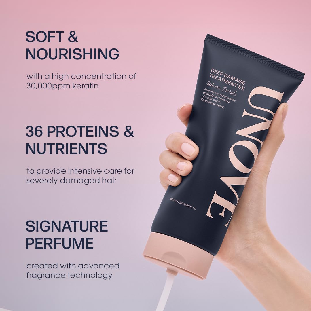 Deep Damage Hair Treatment Mask Ex 320 ml/10.82fl.oz | Premium Nourishing Hair Mask