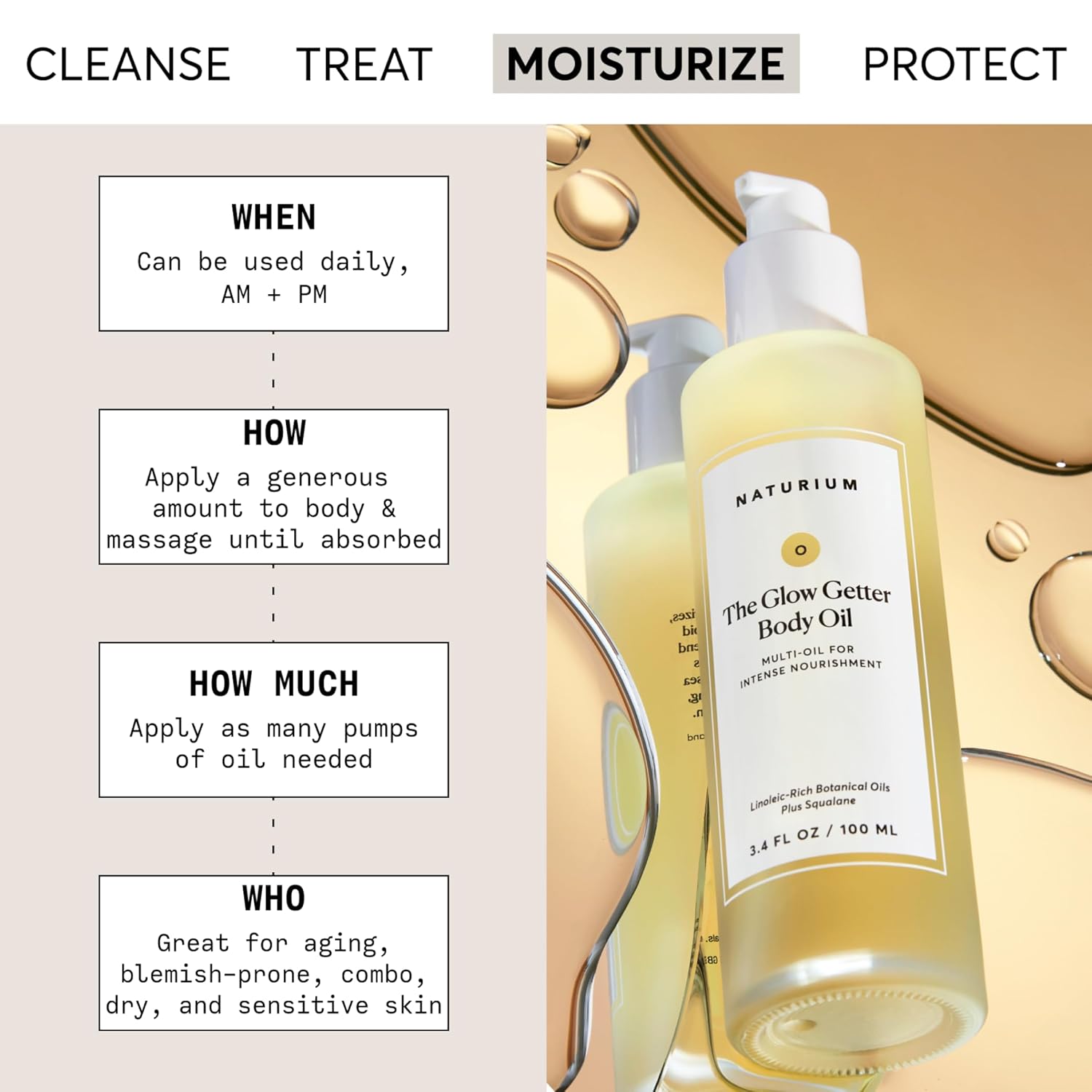 Naturium The Glow Getter Body Oil