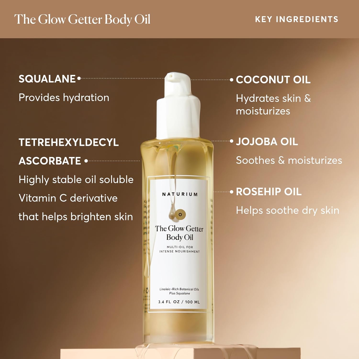 Naturium The Glow Getter Body Oil