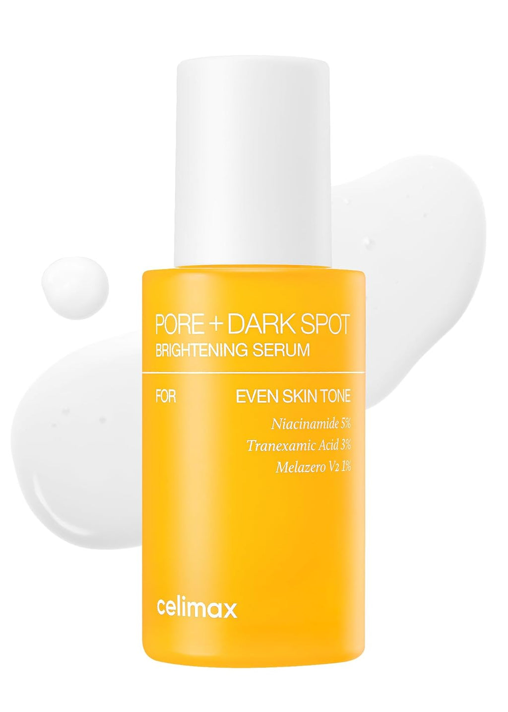 celimax Pore+Dark Spot Brightening Serum 30ml | Gel-like Serum for Enlarged Pores with Niacinamide, Tranexamic Acid, Pore Minimizer, Non-Irritating, Hydrating, For Sensitive Skin, hyperpigmentation Visit the celimax Store
