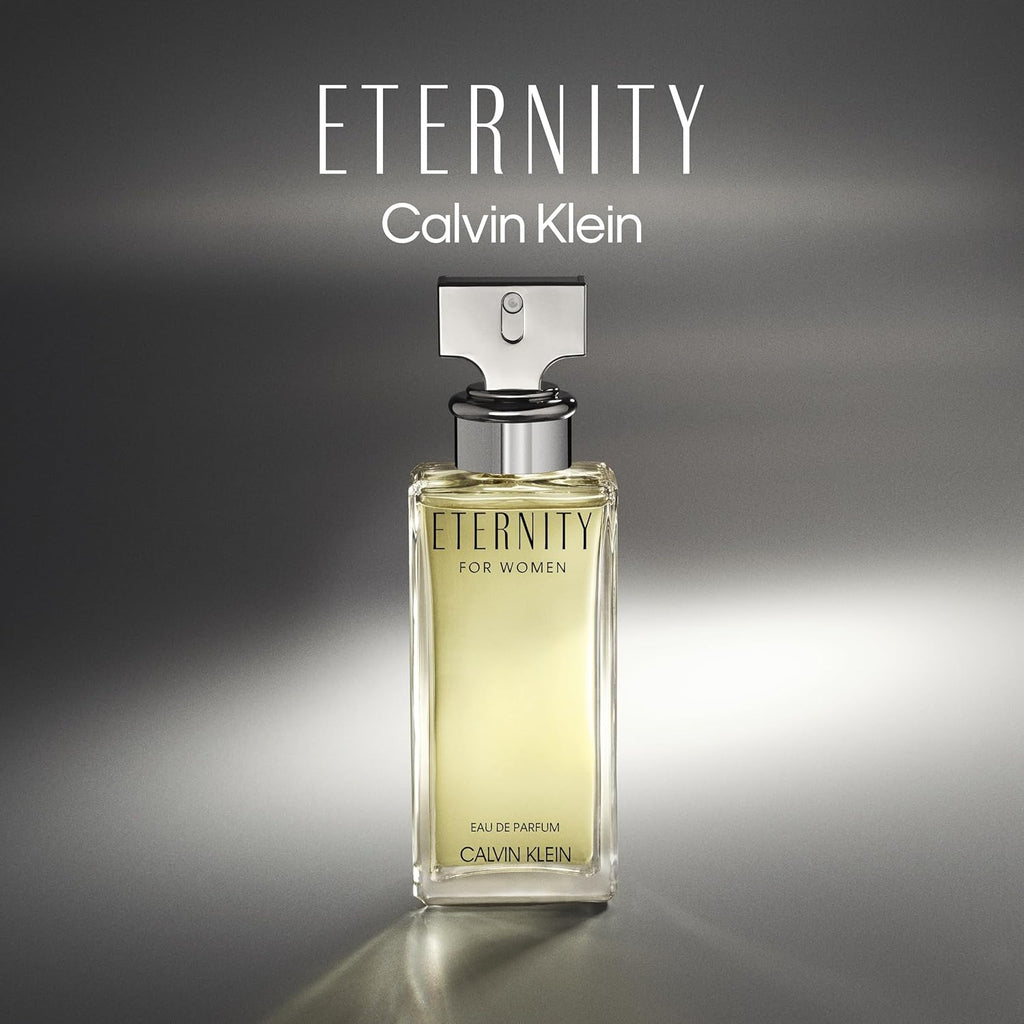 Calvin Klein Eternity Eau de Parfum – Floral Women's Perfume – With Notes of Bergamot, White Lily, White Rose, Sandalwood & Amber – Long Lasting Fragrance