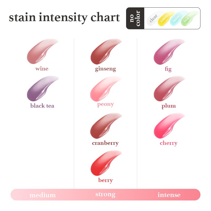 NOONI Korean Lip Oil - Applewine | Long-Lasting, Moisturizing, Plumping