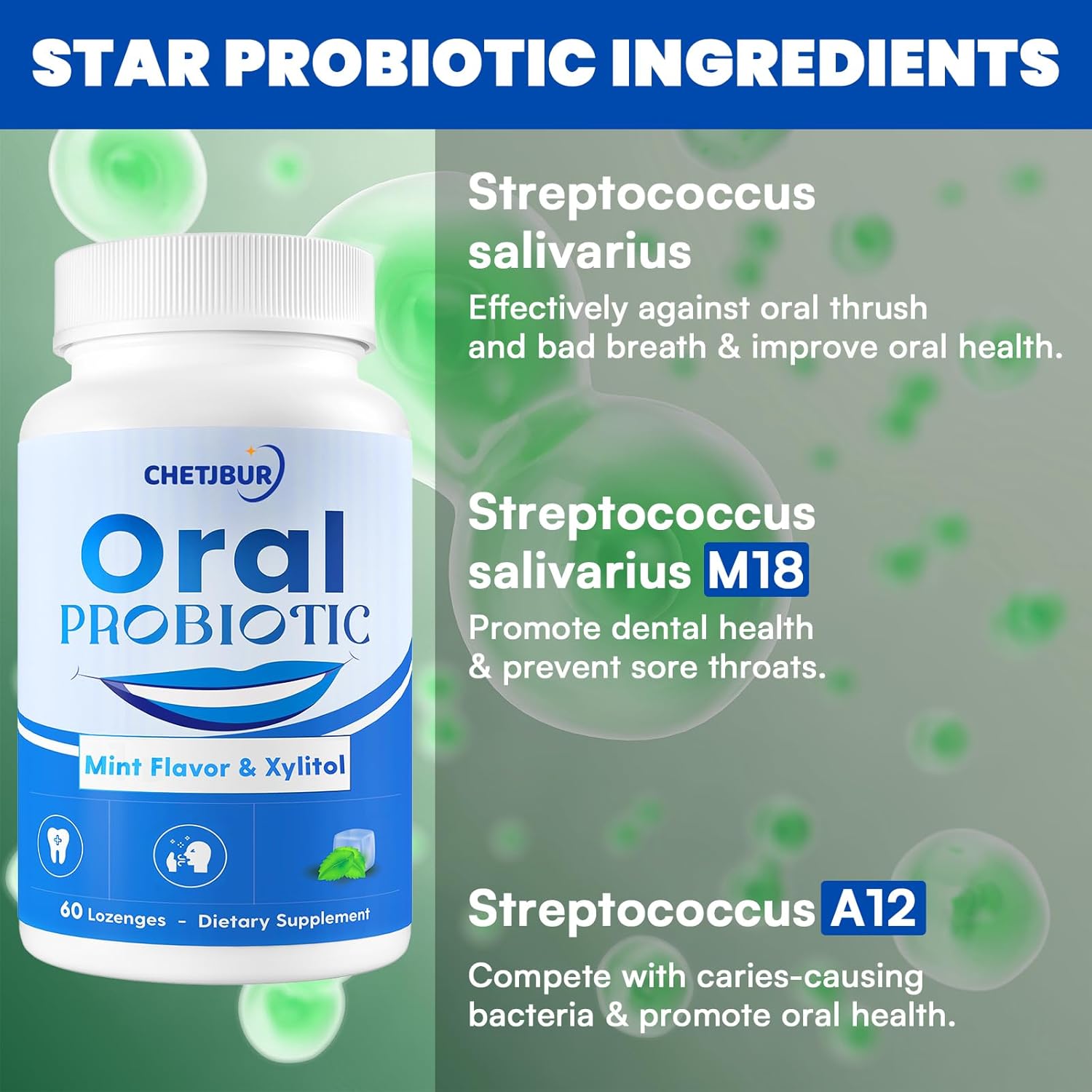 Minty Fresh Oral Probiotics