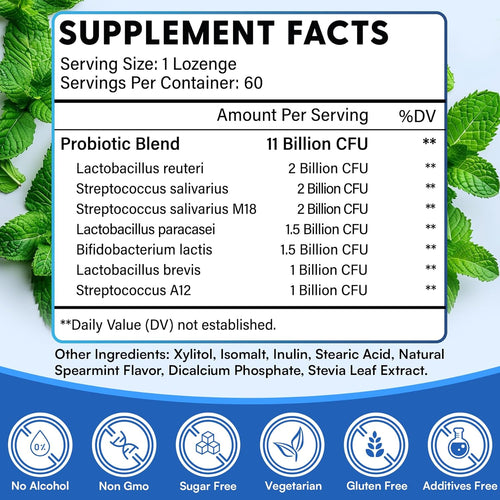 Minty Fresh Oral Probiotics