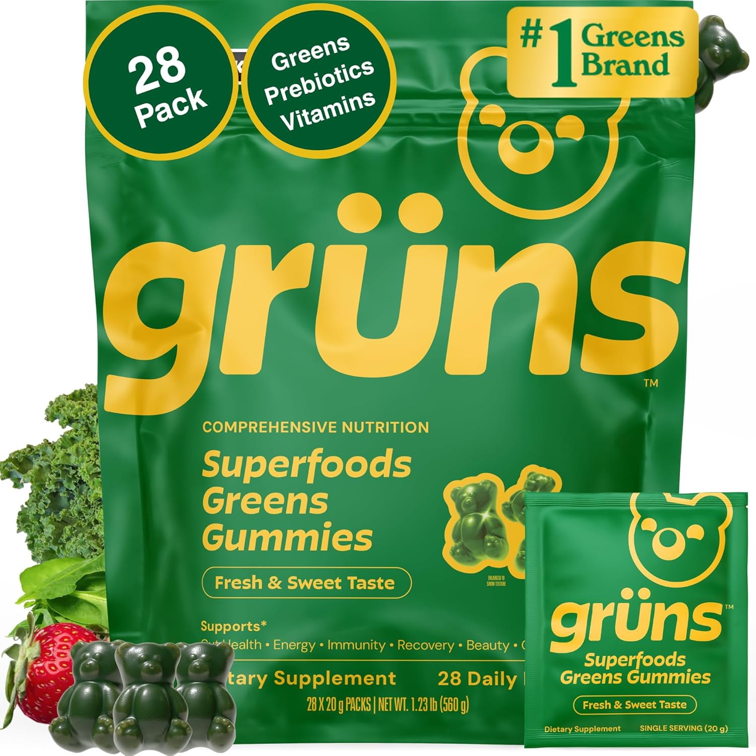 Nourishing Greens Gummy Boost